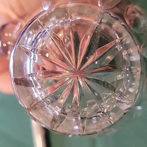 Cut Crystal Creamer Pitcher By Zucker& Milchkannchew, Antique - Picture 7 of 7